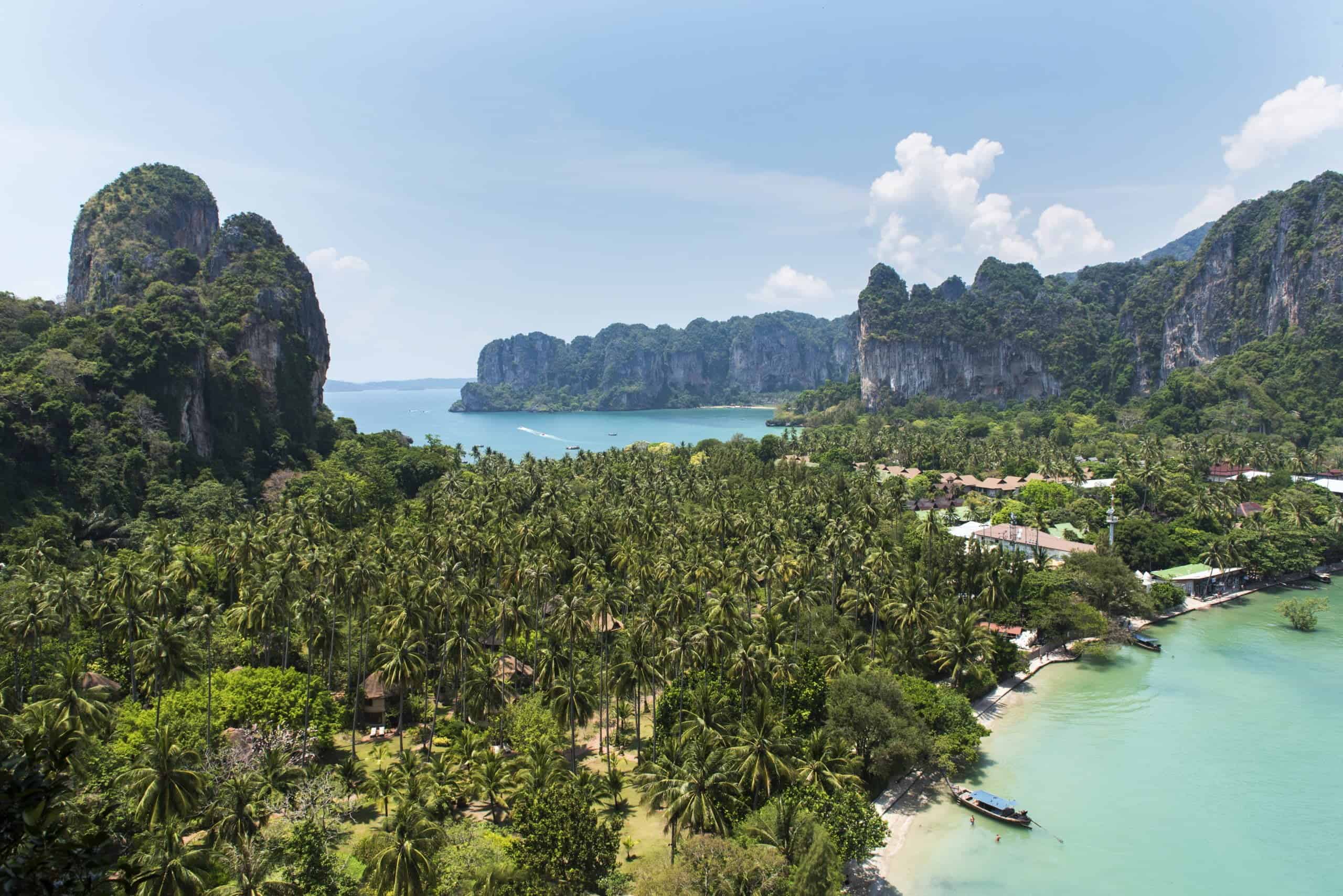 railay bay, krabi thailand, thai